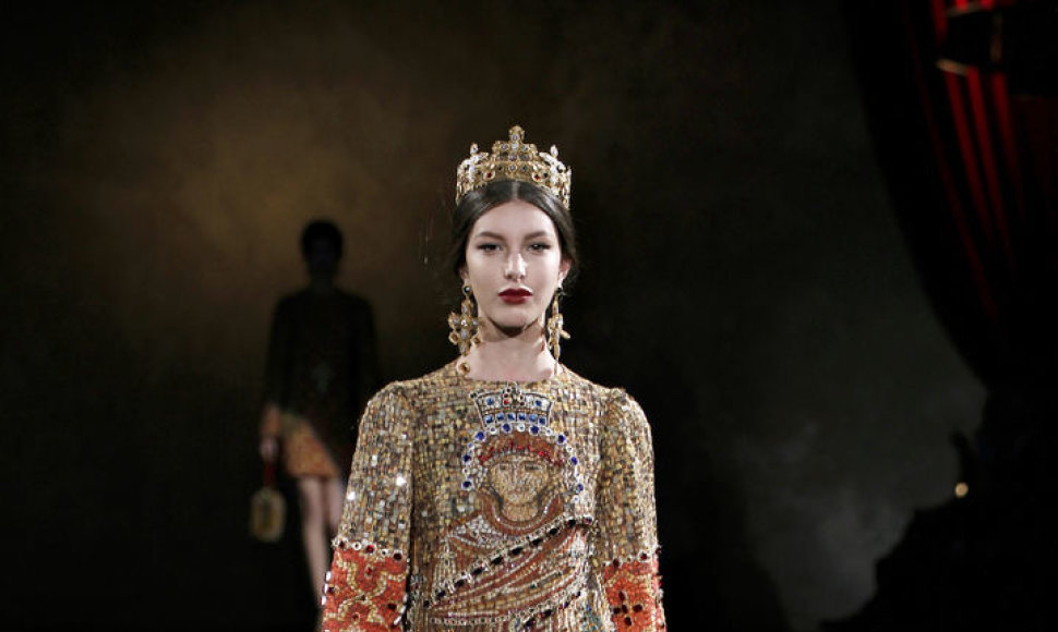 „Dolce & Gabbana“  rudens-žiemos kolekcija