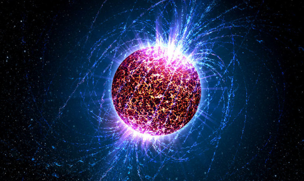 Neutroninė žvaigždė menininko akimis