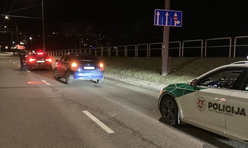 Kauno policijos reido momentas