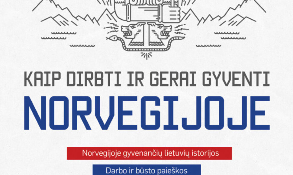 Knygos „Kaip užkariauti Norvegiją“ viršelis