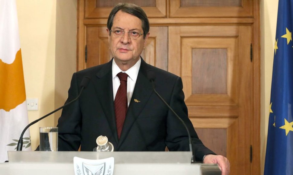 Kipro prezidentas Nikas Anastasiadis
