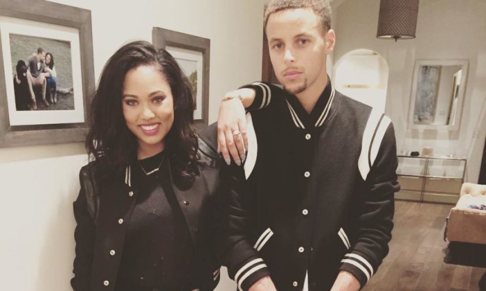 Ayesha Curry ir Stephenas Curry