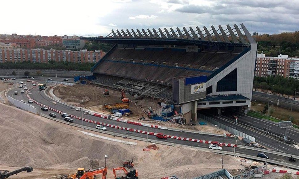 Štai, kas liko iš Madrido stadiono.