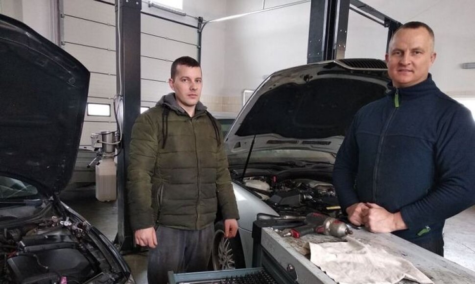 Gražvydas Vitkus ir Darius Masaitis