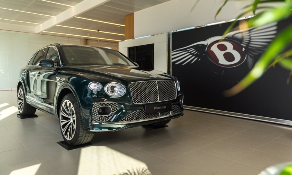 Atnaujinto „Bentley Bentayga“ pristatymas Vilniuje 
