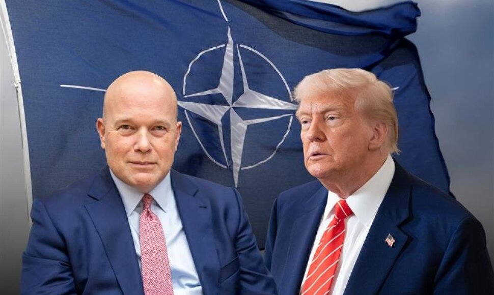 Matthew Whitakeris ir DOnaldas Trumpas