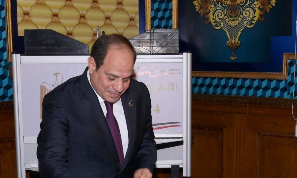 THE EGYPTIAN PRESIDENCY / via REUTERS