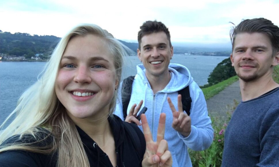 Rūta Meilutytė, Rokas Darulis, Ronaldas Buožis