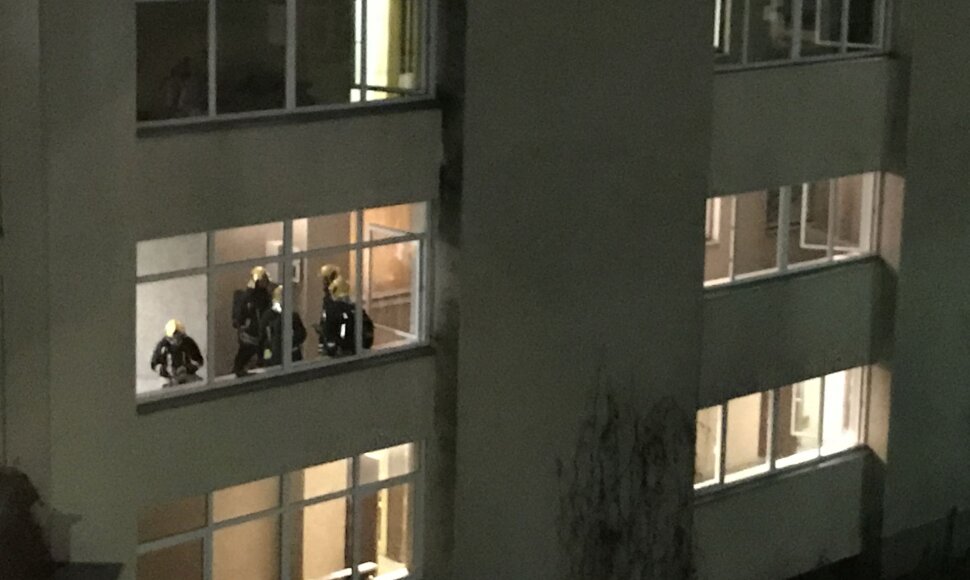 Gaisras Santaros klinikų Vaikų ligoninėje