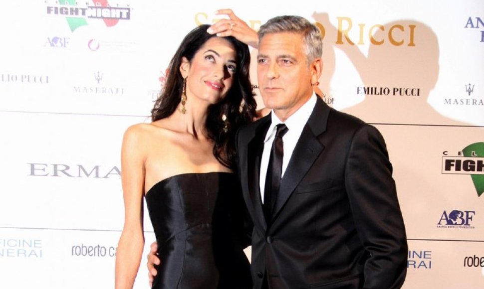 George'as Clooney ir Amal Alamuddin