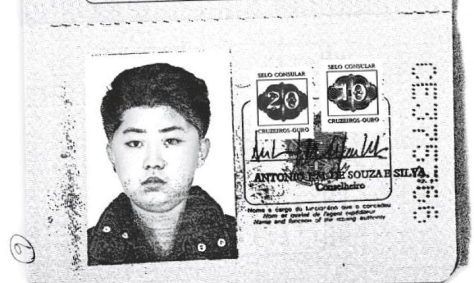 Suklastotas braziliškas Kim Jong Uno asmens dokumentas