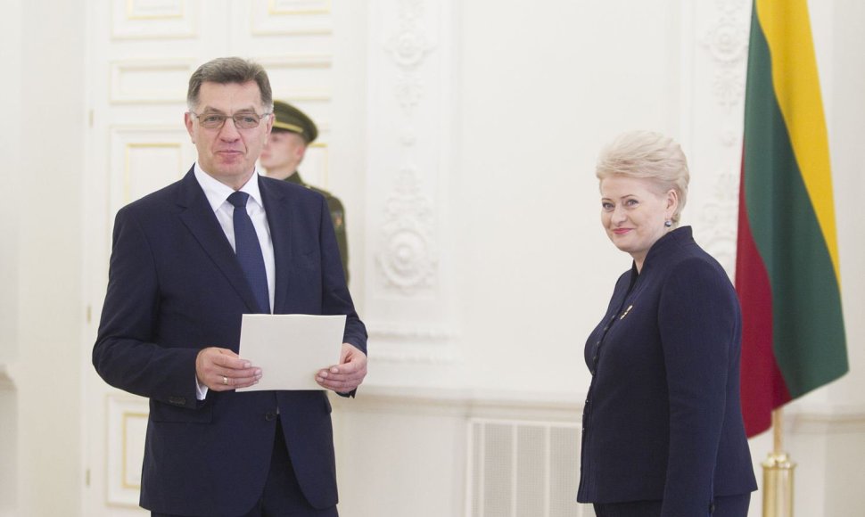  D.Grybauskaitė ir A.Butkevičius