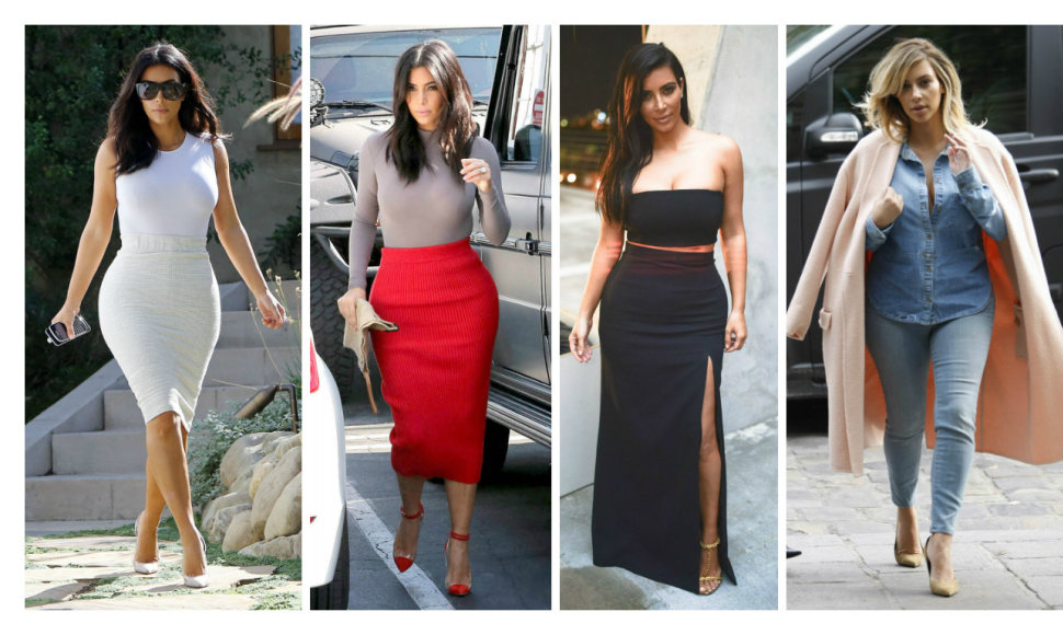 Kim Kardashian stilius