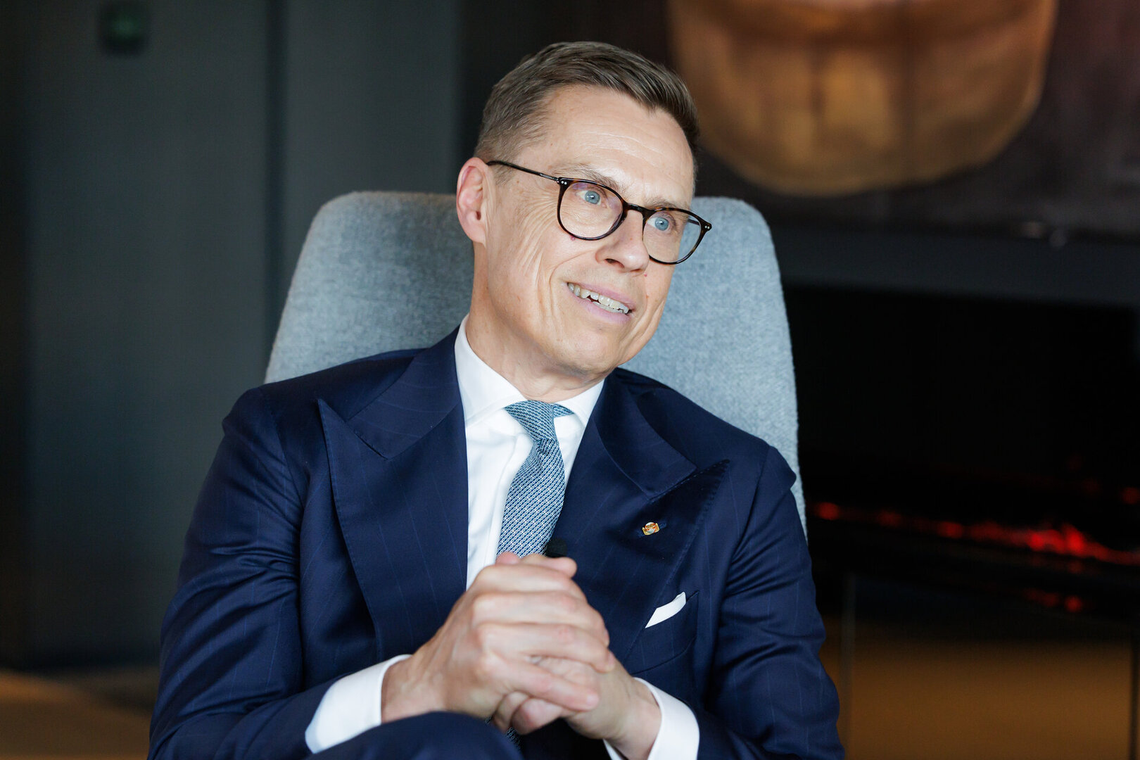 Interviu su  Suomijos prezidentu Alexanderiu Stubbu