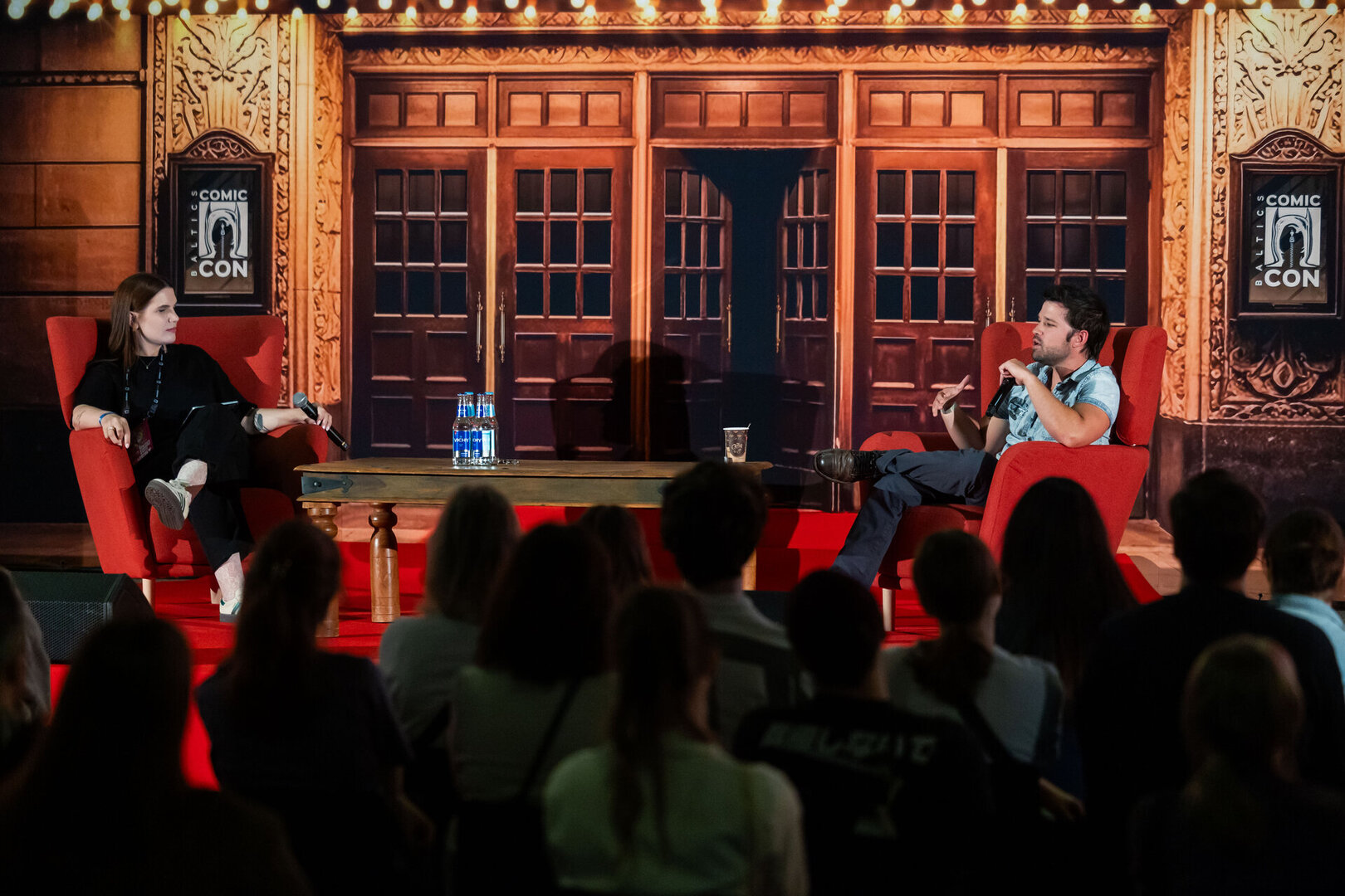 Comic Con pokalbis su Nathan Kress