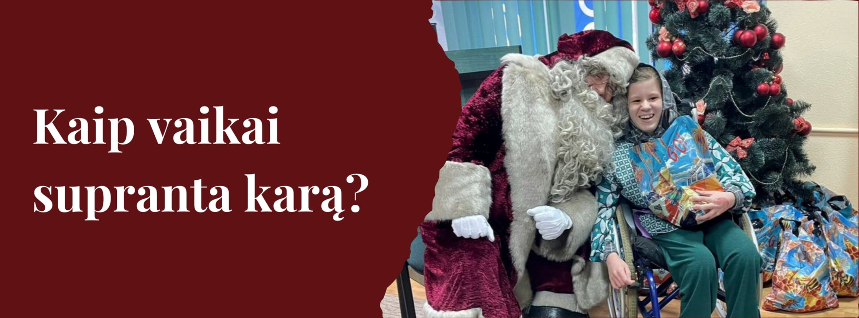 Kaip vaikai supranta karą?