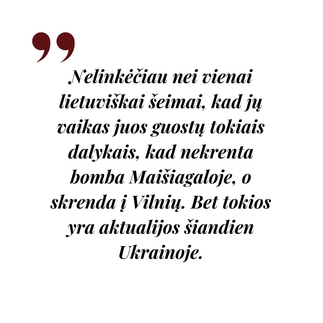 Kaip prasidėjo &scaron;i akcija?