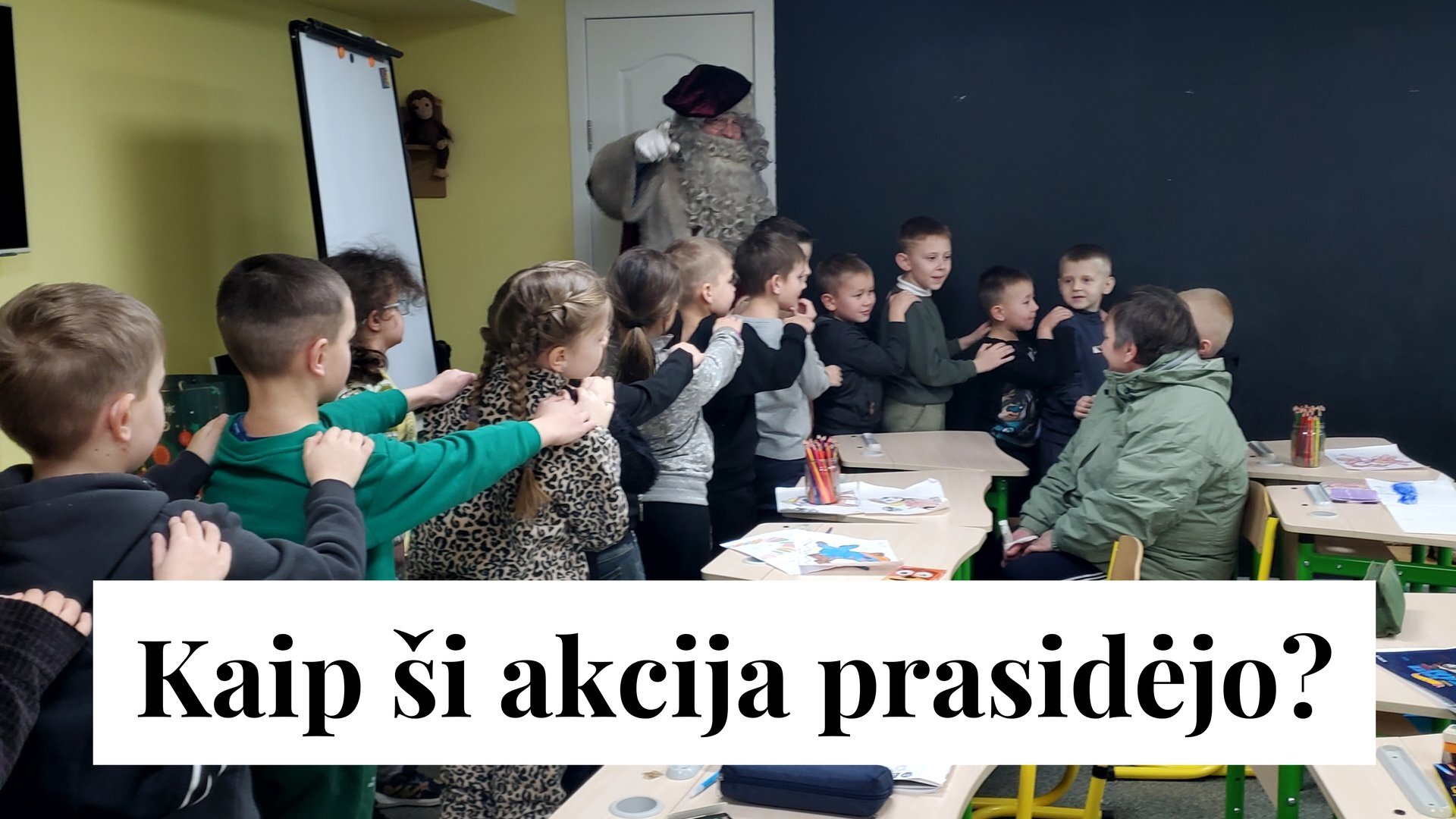 Kaip prasidėjo &scaron;i akcija?