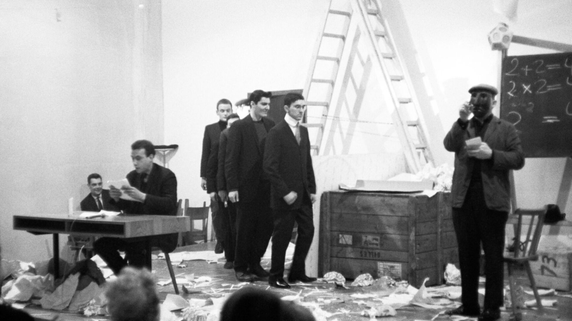 Kadras i&scaron; filmo &bdquo;George: Jurgio Mačiūno ir Fluxus istorija&ldquo;