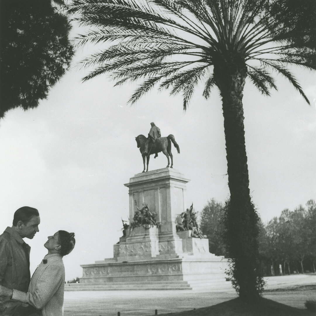 Ant Gianicolo kalvos. Roma, 1938