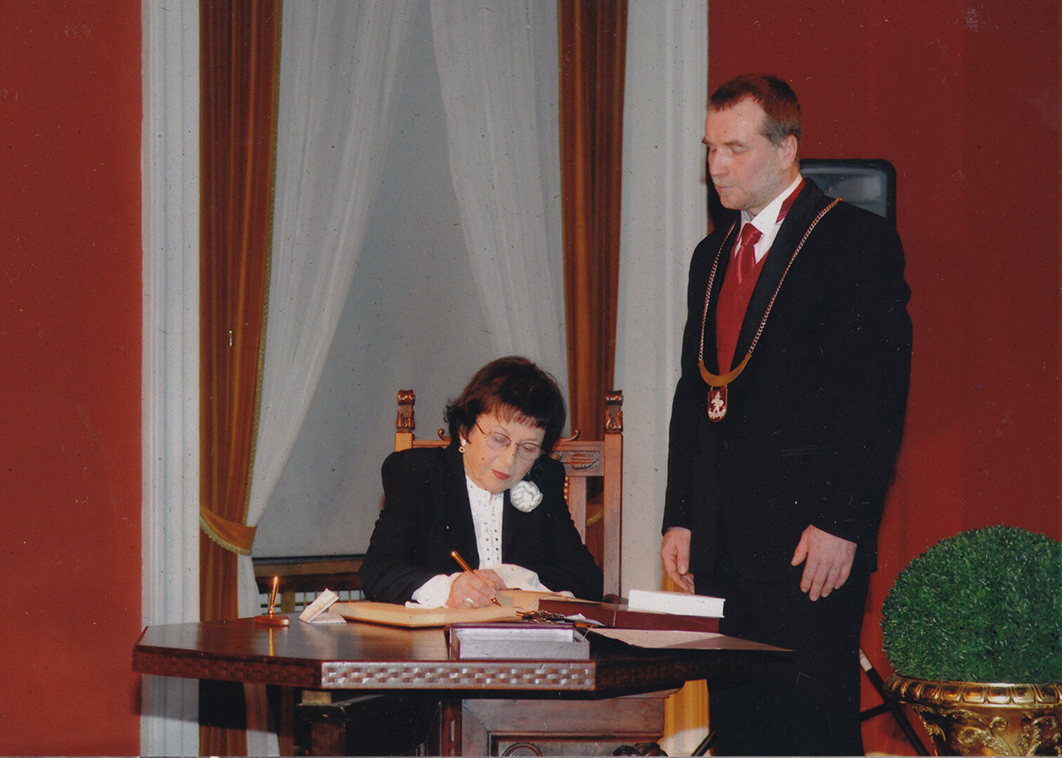 Barboros Radvilaites apdovanijmo ceremonija