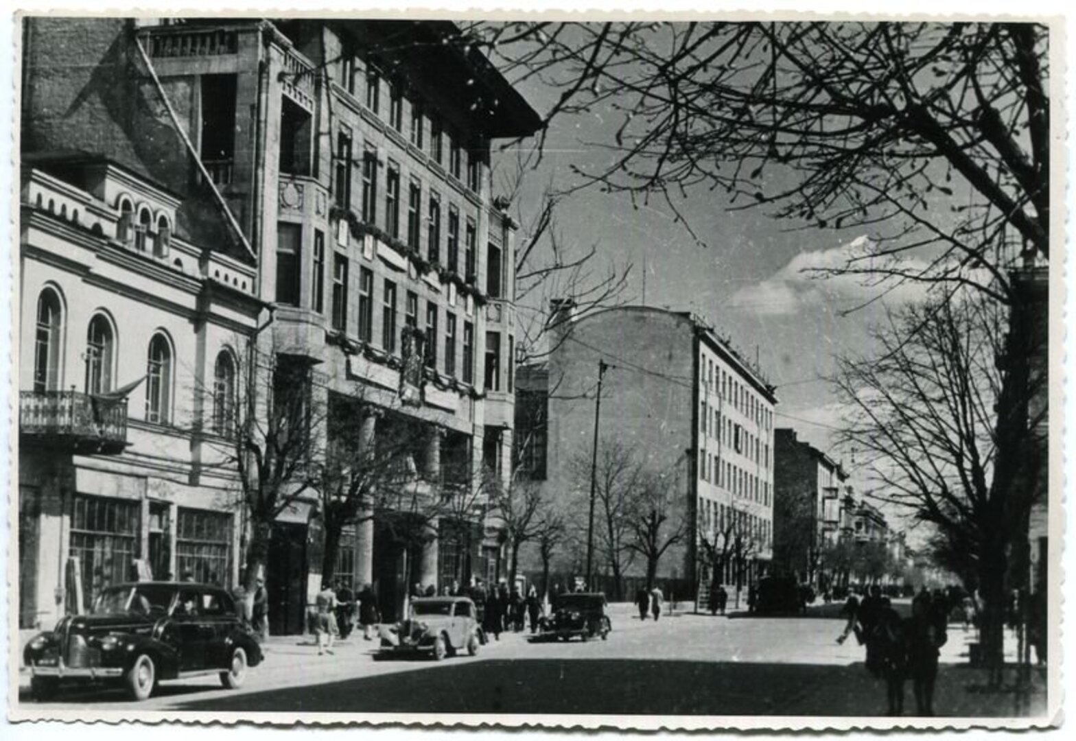 Gedimino prospektas, Vilnius, ~XX a. 5-6 de&scaron;.