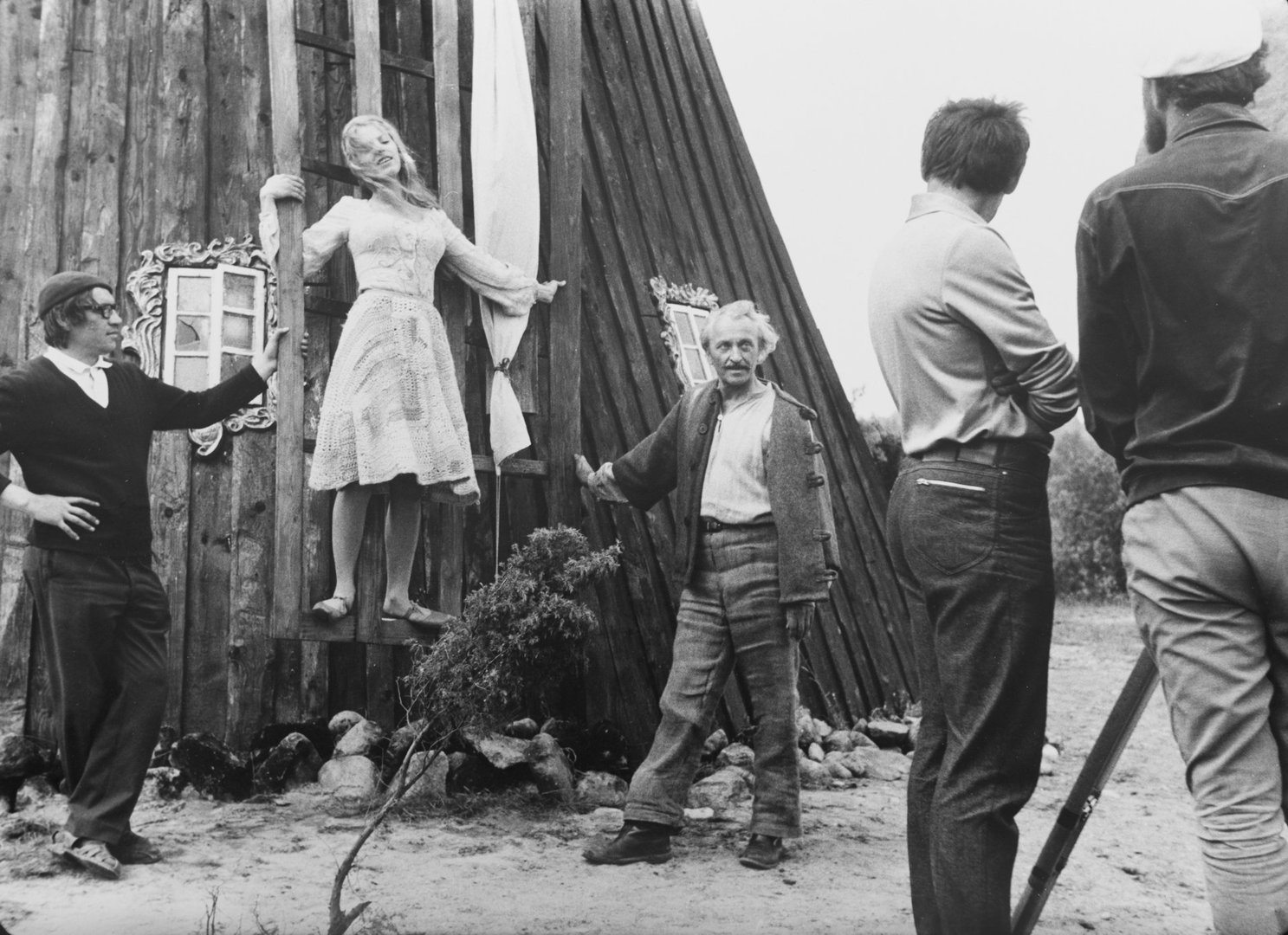 Miuziklo „Velnio nuotaka“ filmavimas, 1972