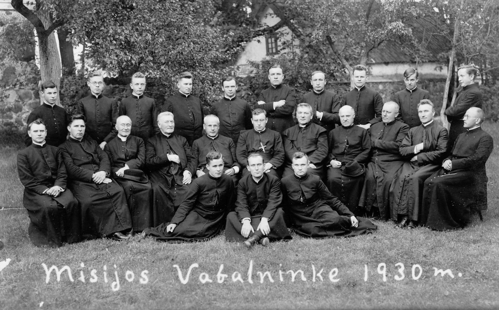 Misijų Vabalninke dalyviai 1930 m.