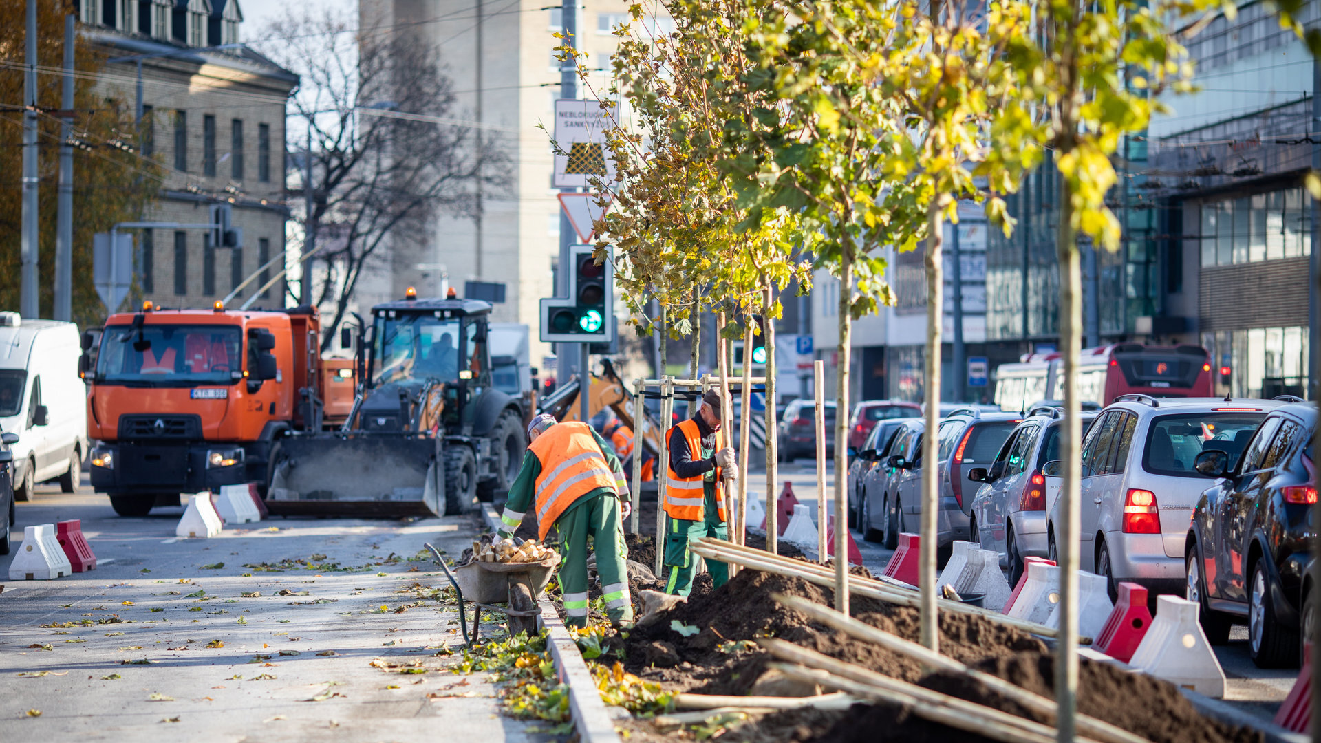 _konstitucijos-prospekte-vyksta-gatviu-siaurinimo-ir-medziu-sodinimo-darbai-617bf4e9ec6f8