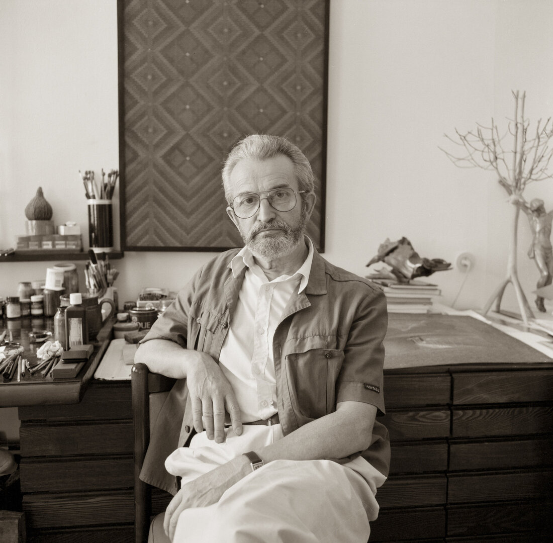 Bronius Leonavičius (g. 1932, grafikas, tapytojas, 2015