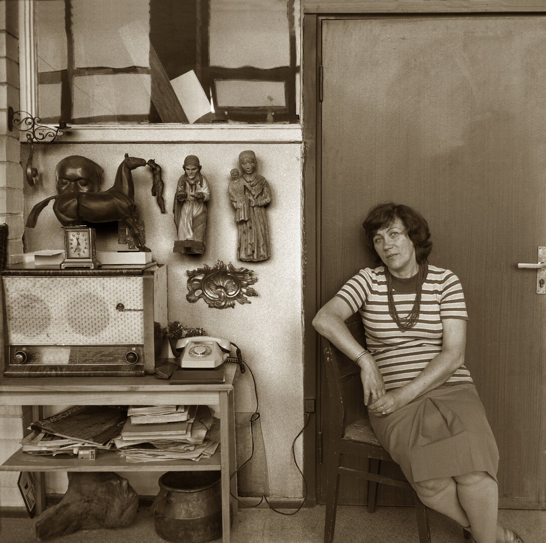 Marija Teresė Rožanskaitė (1933-2007), tapytoja, 1987