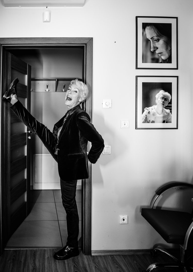 Jaunimo teatro aktorė Dalia Brenciūtė. Jaunimo teatras. 2018, Vilnius