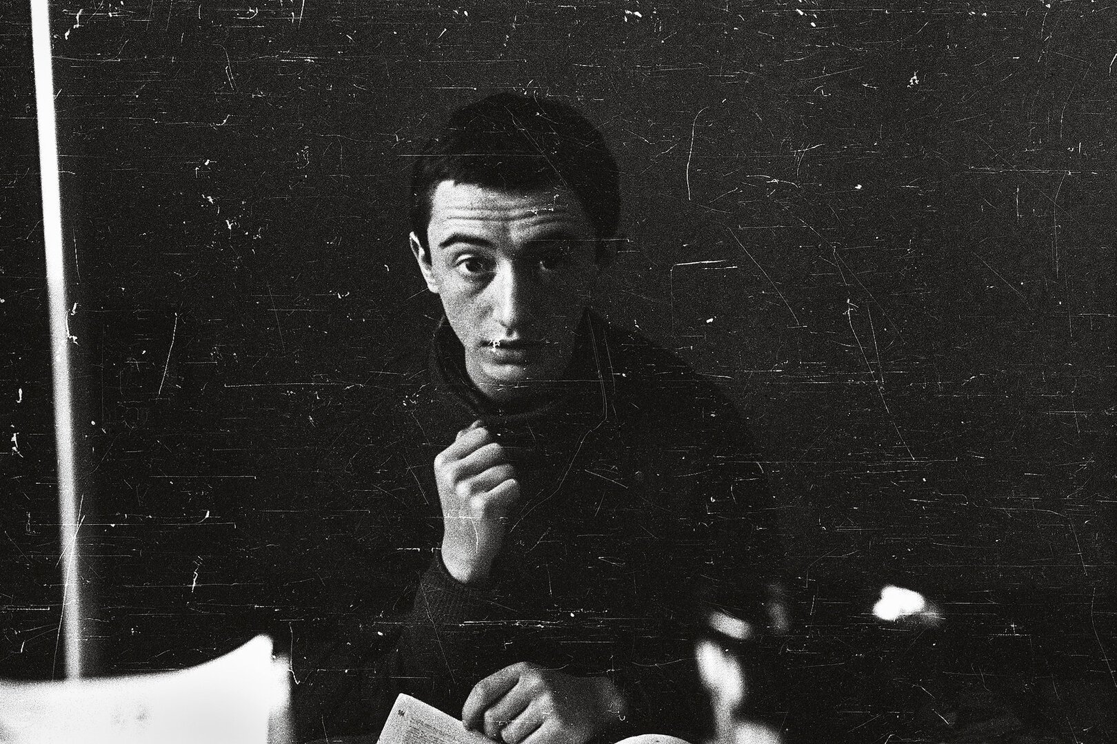 Adomas Jacovskis mano kambaryje. 1964 m.