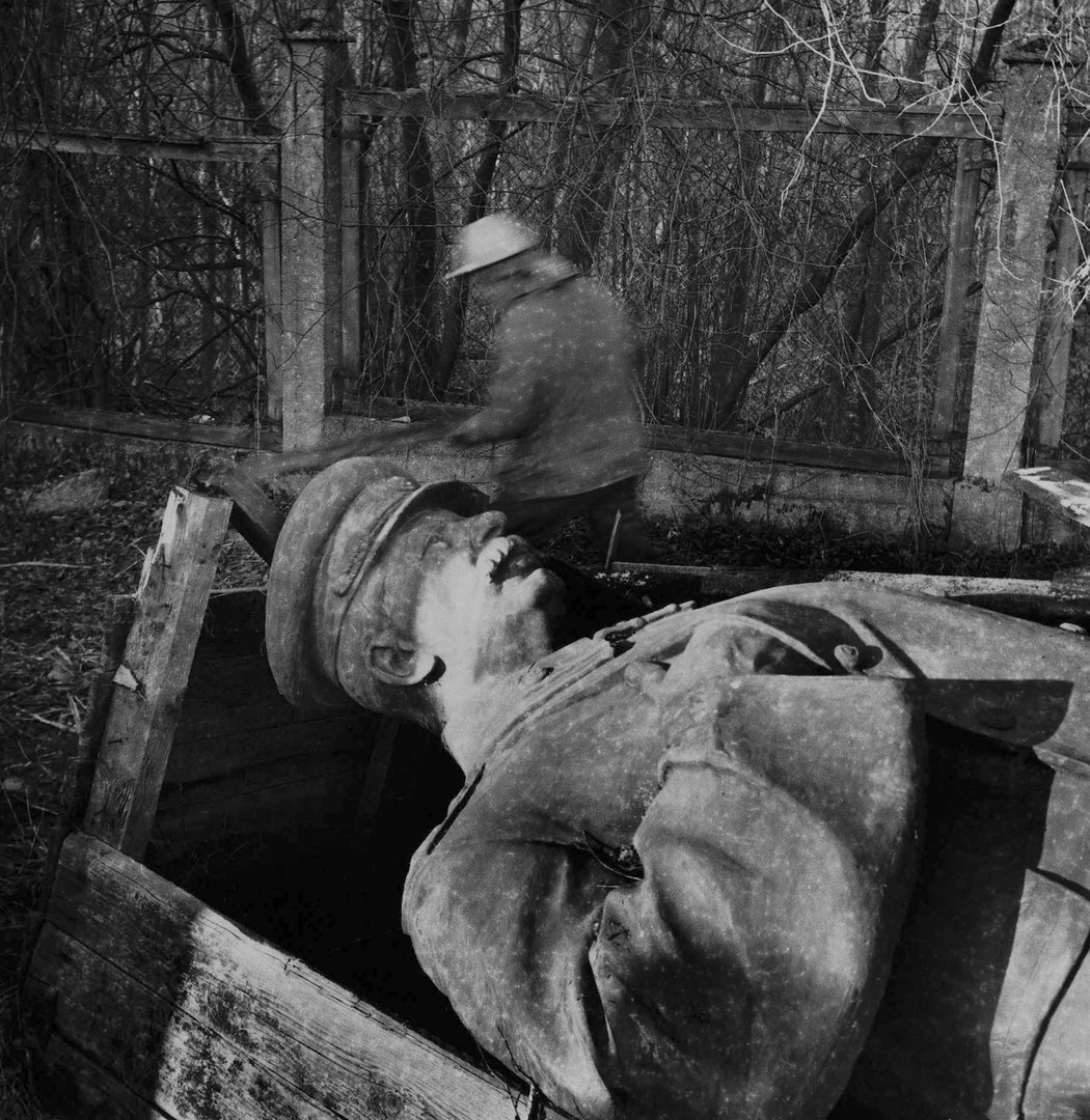 Paminklo Stalinui pervežimas. Vilnius 1988