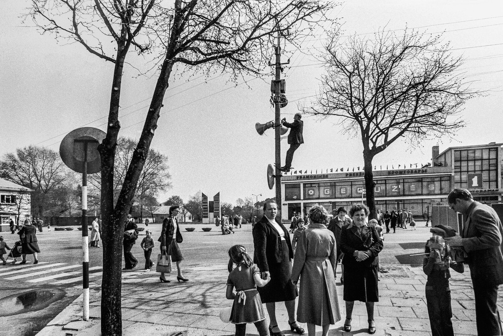Pasiruo&scaron;imas demonstracijai, 1981