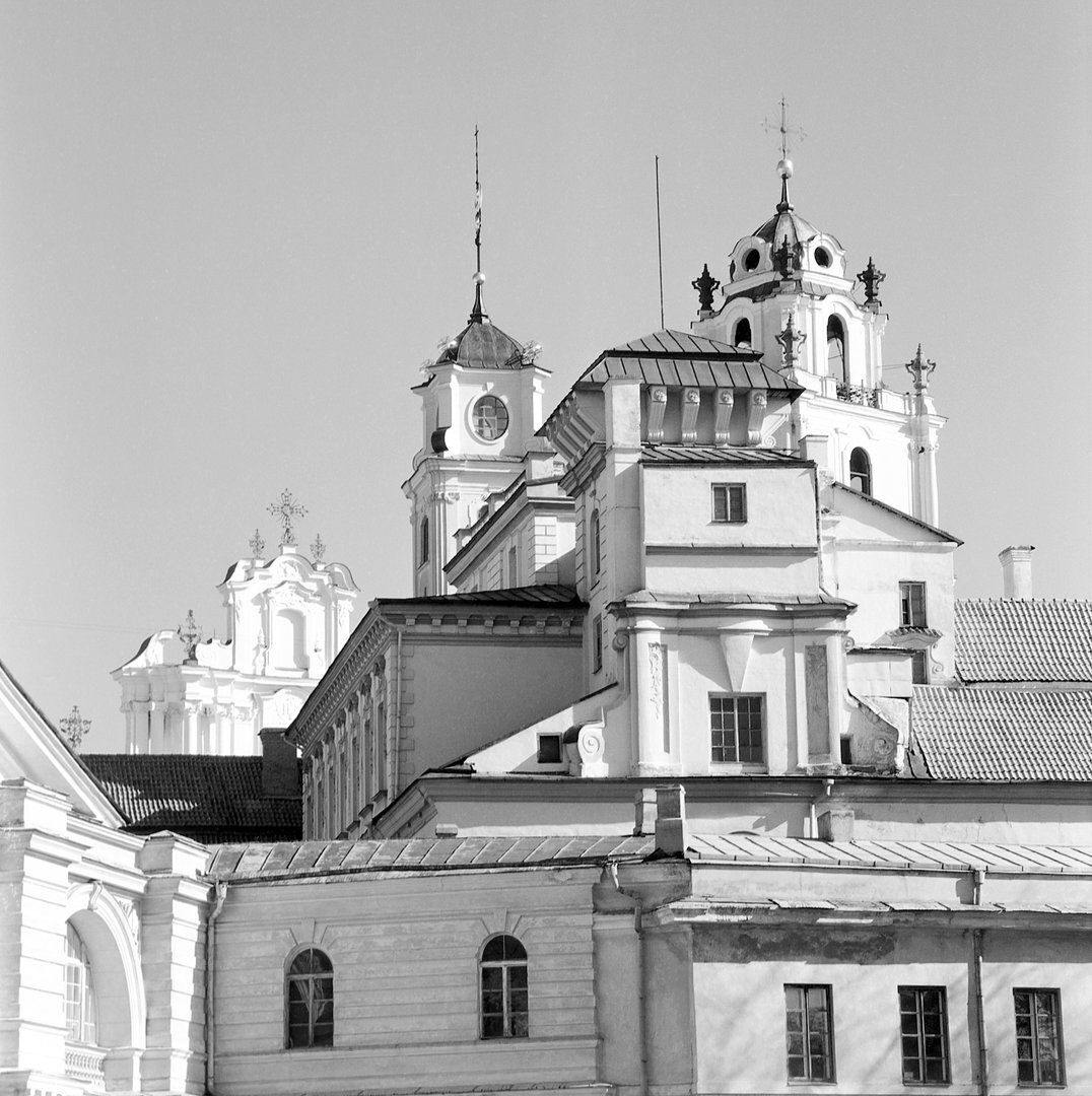 Senamiestis nuo Beke&scaron;o kalno, 1973