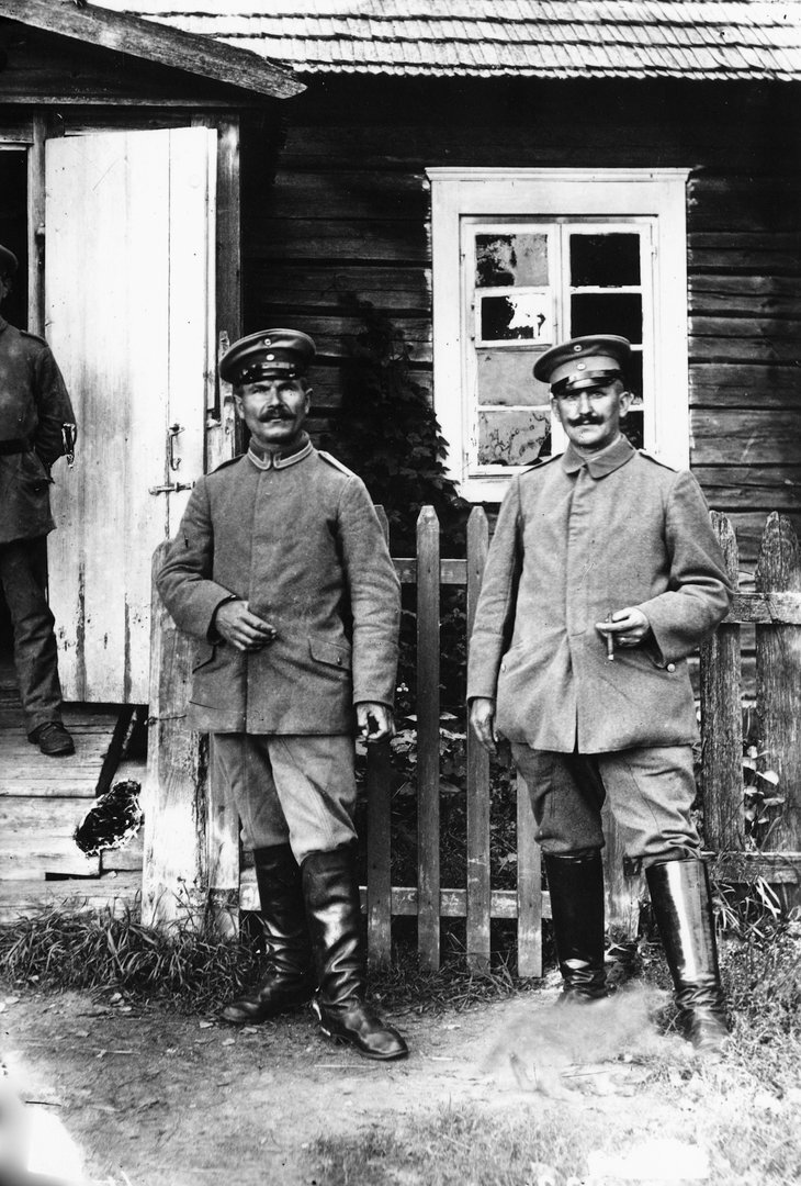 __Vokieciu zandarai Baranavoje, 1917