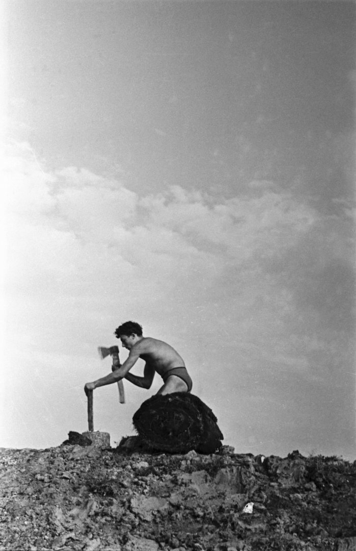 Studentų stovykla. Kai&scaron;iadorių rajonas, 1958
