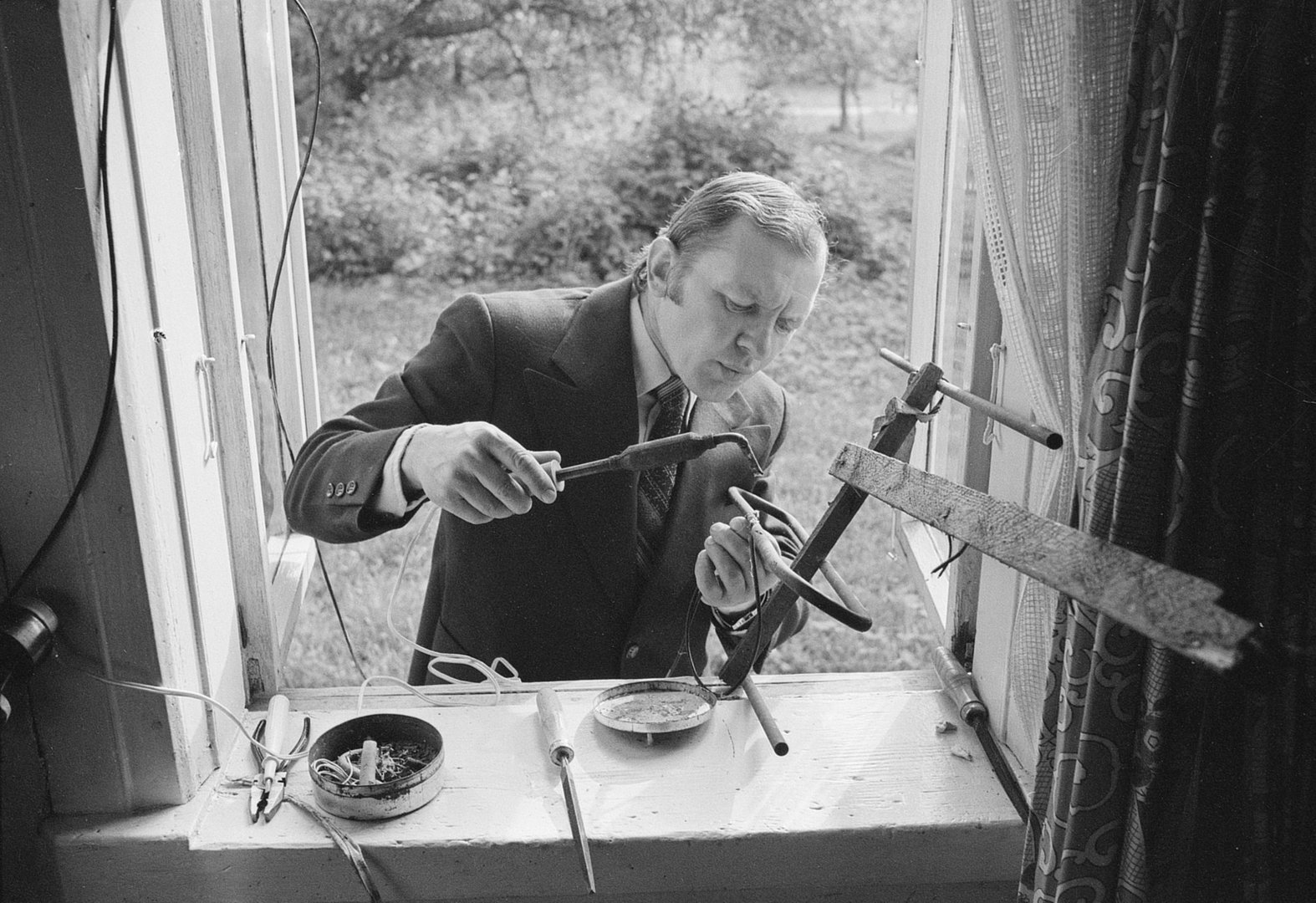 Brolis Jonas Dilys Liudiškiuose, 1982 m.