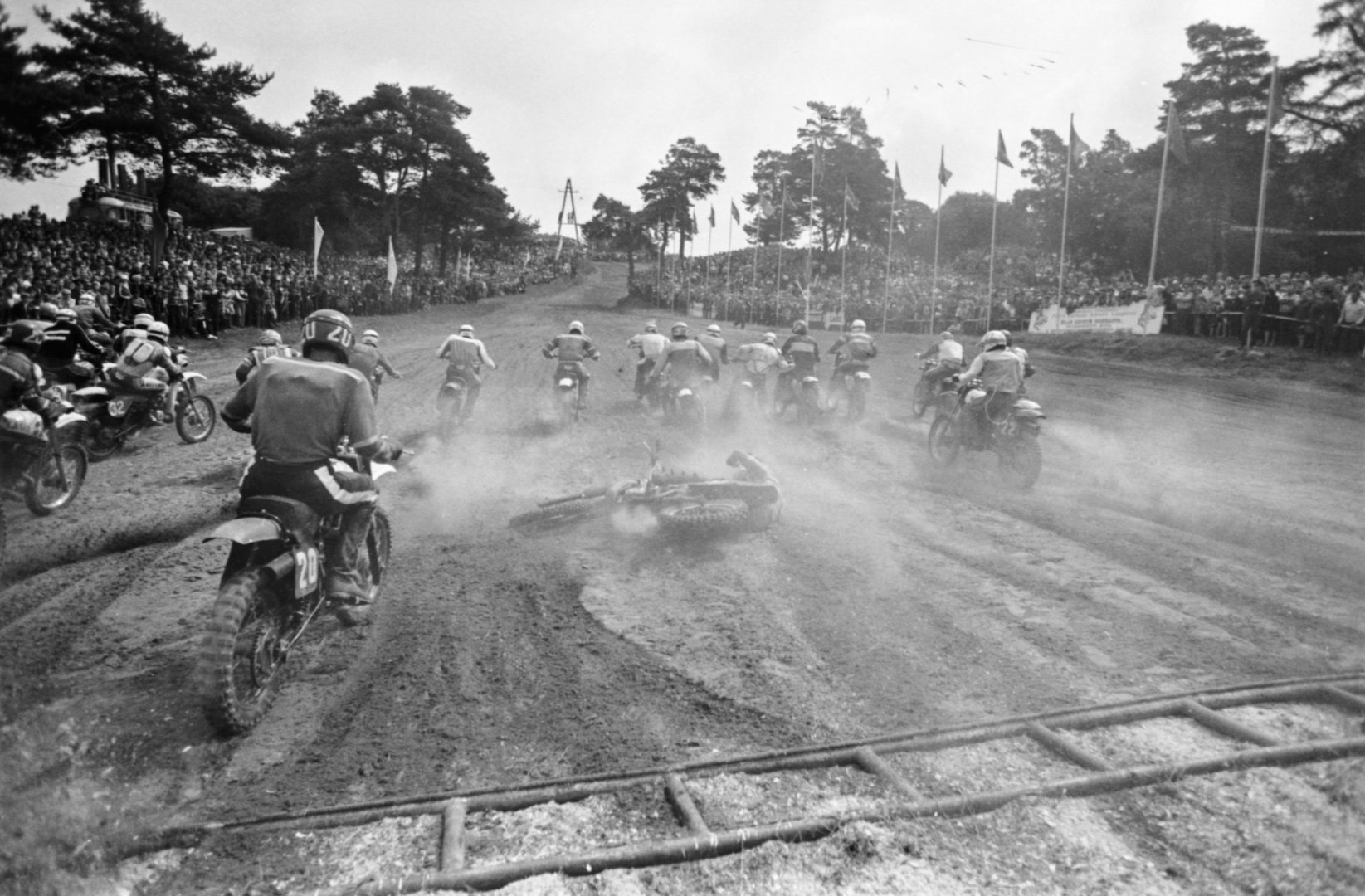 Motokrosas Aleksandrijoje, Šiaulių rajonas, 1985 m.