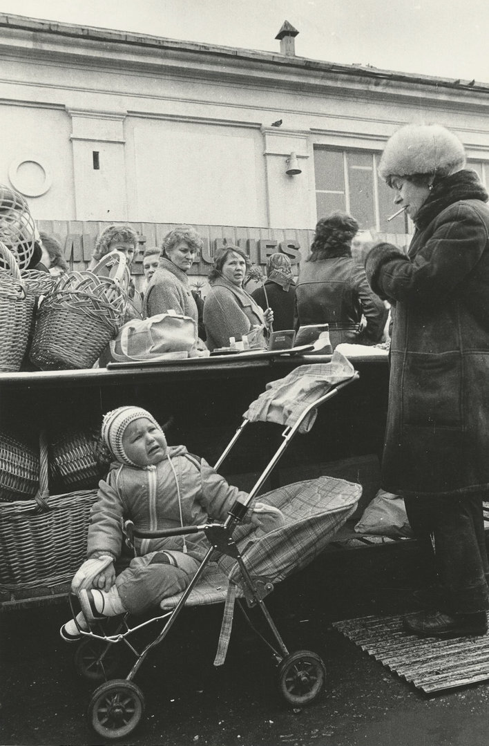 Kaziuko mugė Kalvarijų turgavietėje, 1988 m. 