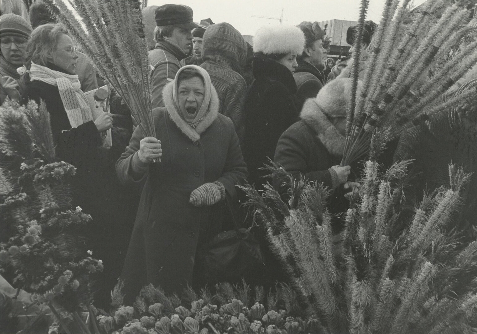Kaziuko mugė Kalvarijų turgavietėje, 1988 m. 