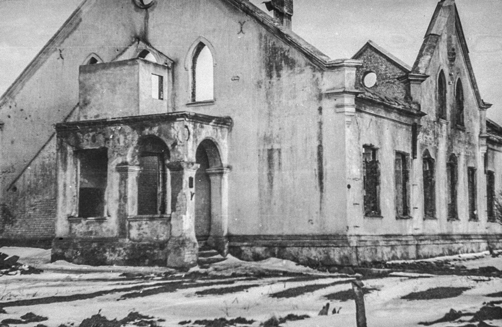 Sugriauta sinagoga Kaune