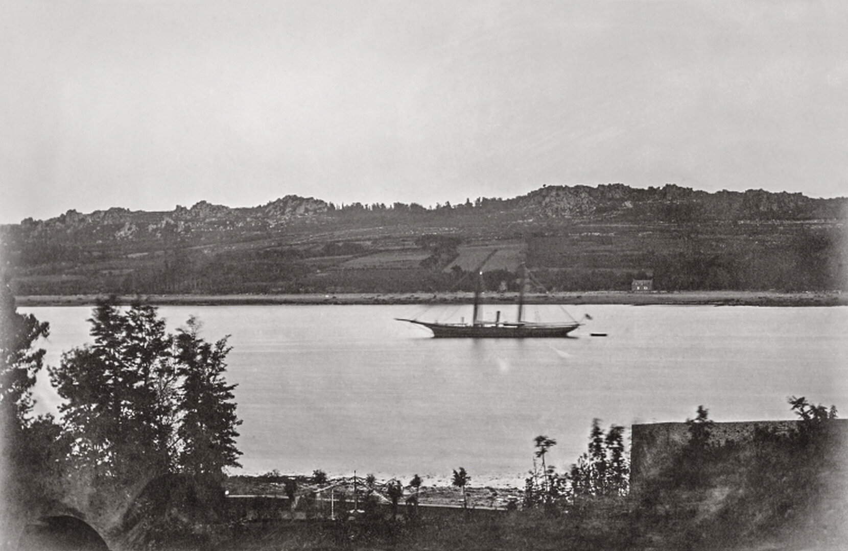 Kunigaik&scaron;čio Peterio zu Sayn-Wittgensteino jachta &bdquo;Verkiai&ldquo; Bretanėje. 1876