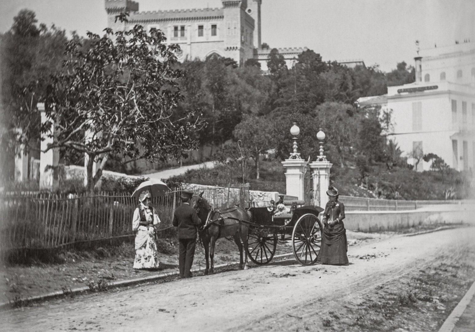 Vilos Monte Karle. Apie 1880
