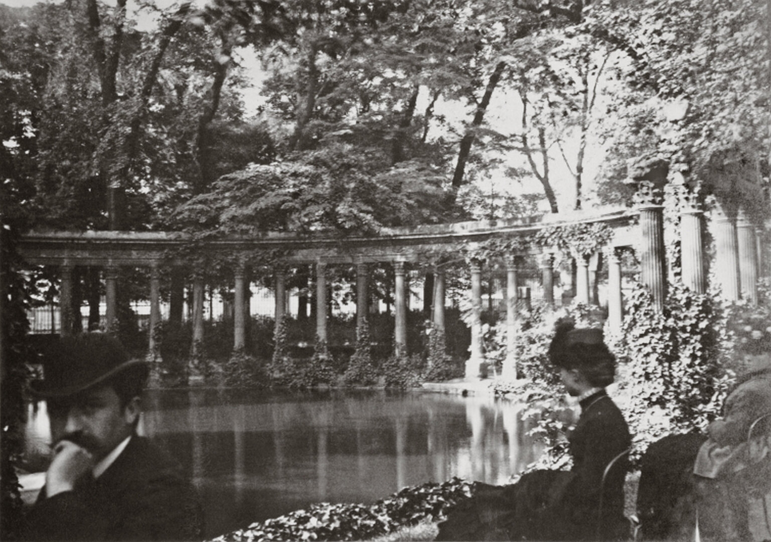 Monso parkas Paryžiuje. Apie 1880
