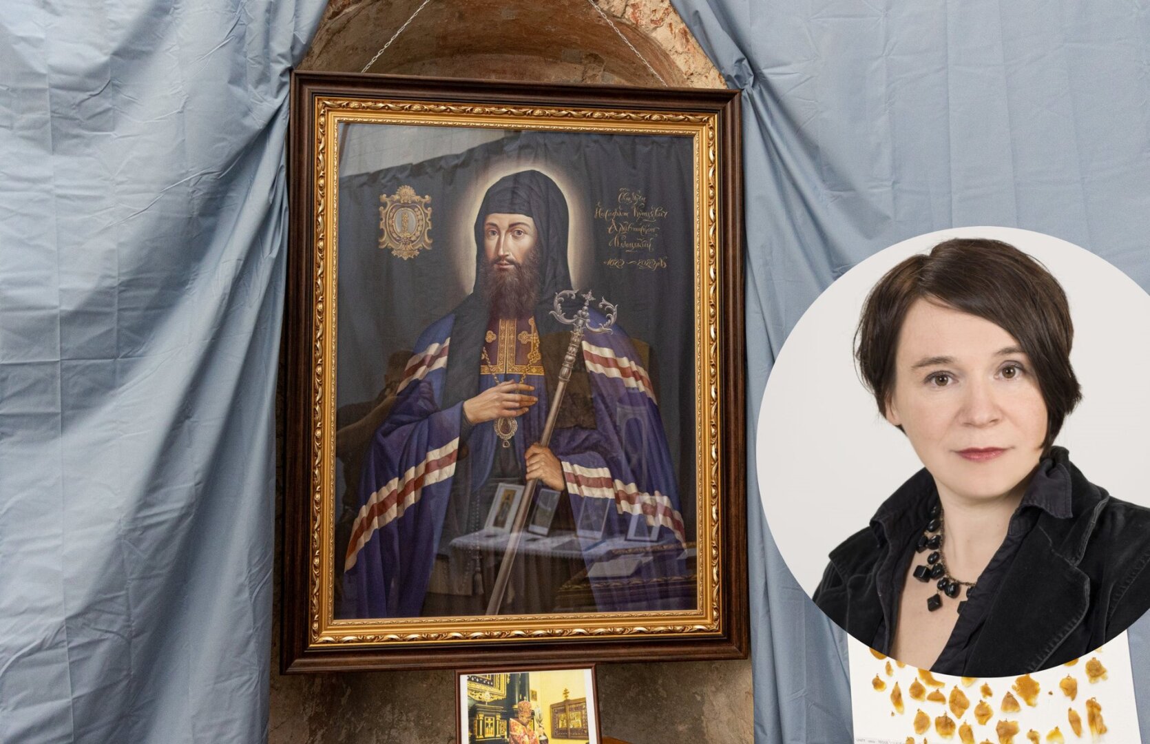 J. Li&scaron;kevičienė ir vėlyvesnis &scaron;v. Juozapato atvaizdas &Scaron;vč. Trejybės bažnyčioje Vilniuje