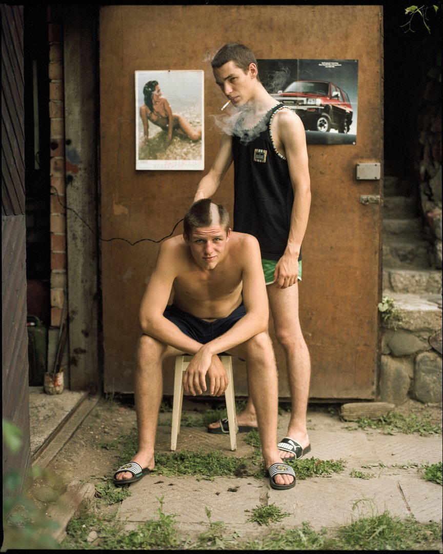 Pangonis kerpa Vycką. 1999 m. inscenizacija