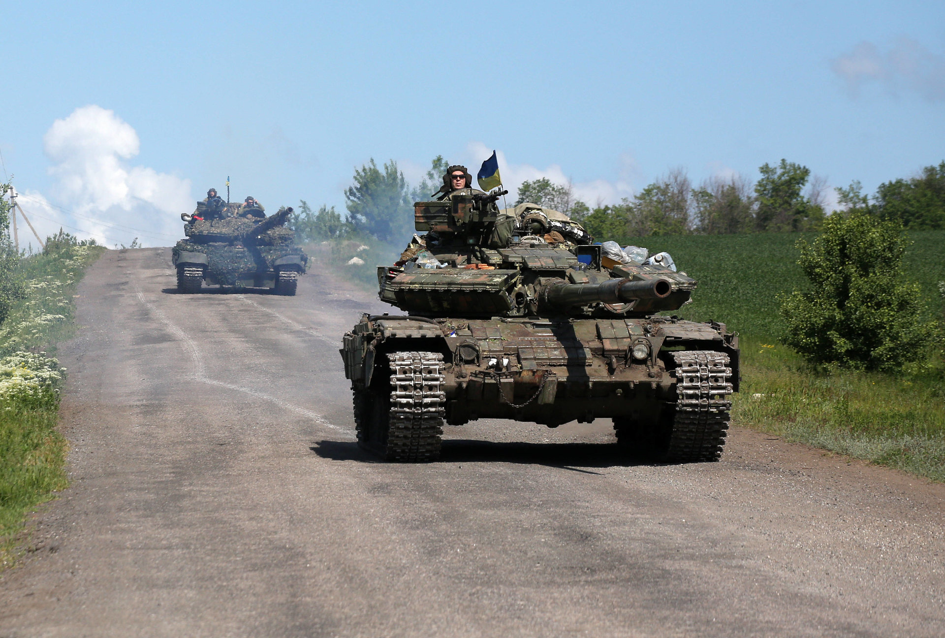 Посол ЛНР» нашел на украинской военной технике «кресты Вермахта» | 15min.lt