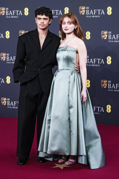BAFTA raudono kilimo žvaigždės